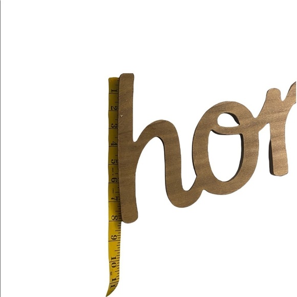 HOME Sign Wall Decoration Farmhouse Rustic - Picture 4 of 5